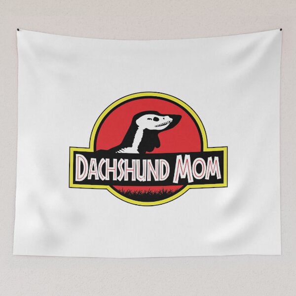 Item preview, (For Bright Background) Jurassic Dachshund Mom designed and sold by More Cute Dogs.