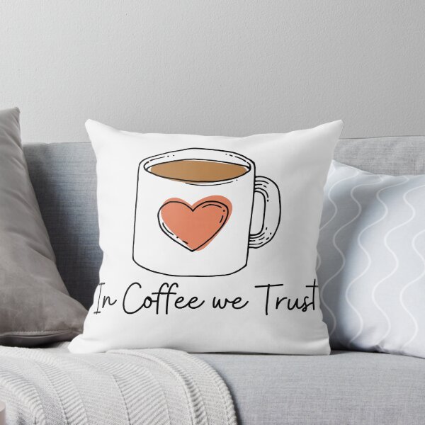 Item preview, In Coffee we Trust designed and sold by Kindin.