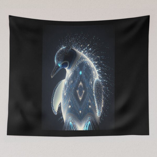 Item preview, Abstract Penguin of Light 1 designed and sold by Richard-Y.