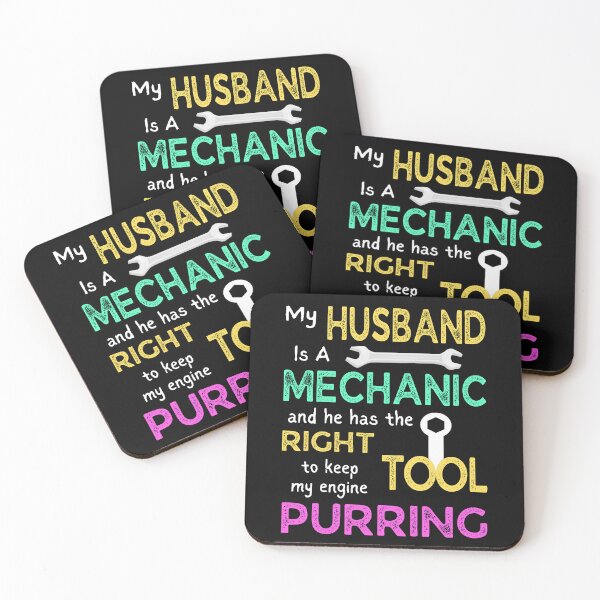 Item preview, My Husband is a Mechanic designed and sold by MoonsmileProd.