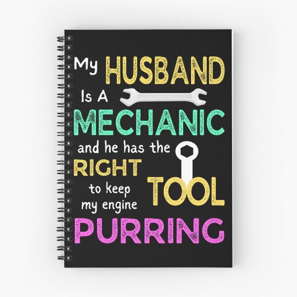 Item preview, My Husband is a Mechanic designed and sold by MoonsmileProd.