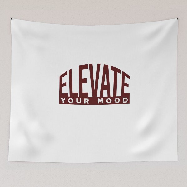 Item preview, Climbing Pun Elevate Your Mood designed and sold by whyitsme.