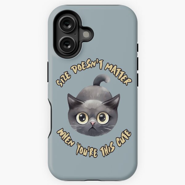 Item preview, Kitty - size doesn't matter when you are this cute  designed and sold by ArtCaseLab.