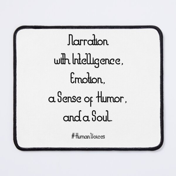 Item preview, Narration with Intelligence (Black, Marvelous font) designed and sold by BohoHoosier.
