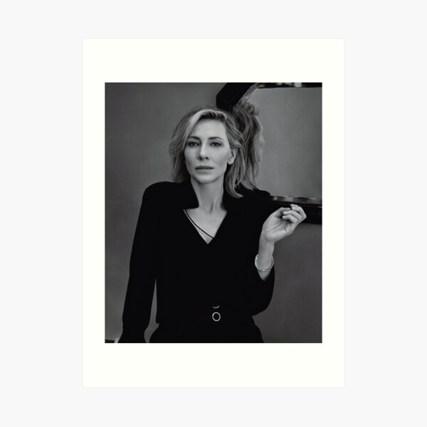 Cate Blanchett in a suit photoshoot Tote Bag for Sale by Bird of