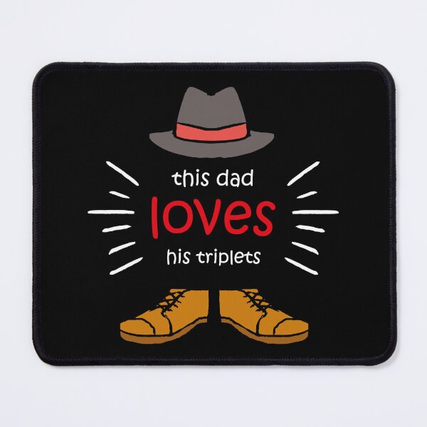 Item preview, This Dad Loves His Triplets designed and sold by MARCAMARCA.
