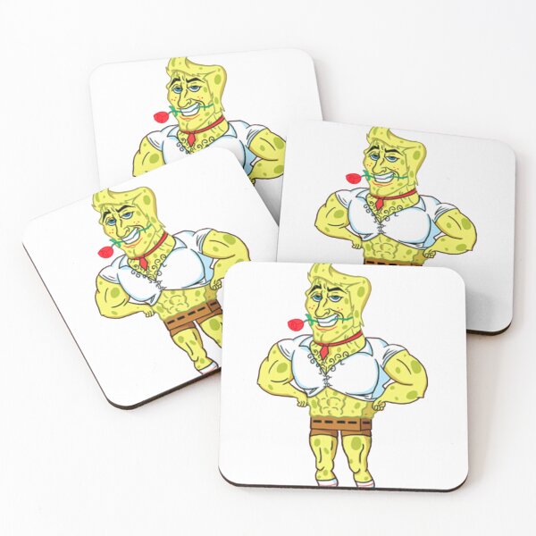 Item preview, Spongebob Squarepants Strong Handsome  designed and sold by BurstArtMod.
