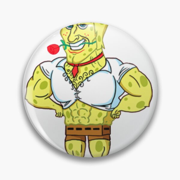 Item preview, Spongebob Squarepants Strong Handsome  designed and sold by BurstArtMod.