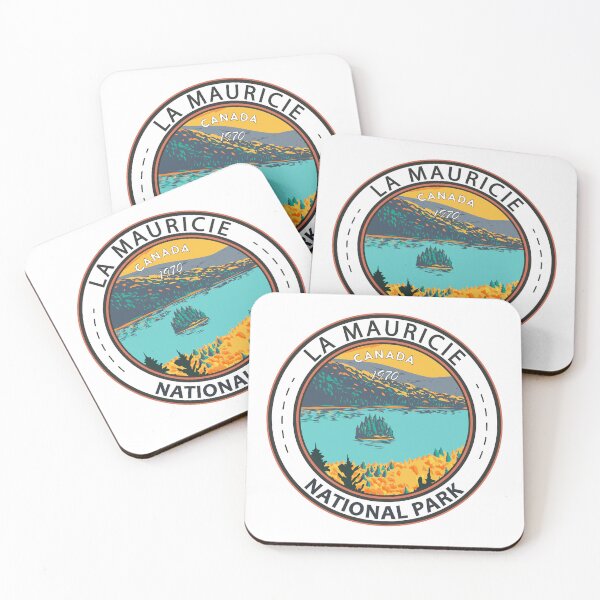 Item preview, La Mauricie National Park Vintage Badge designed and sold by KrisSidDesigns.