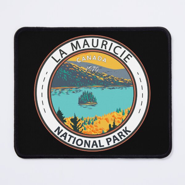 Item preview, La Mauricie National Park Vintage Badge designed and sold by KrisSidDesigns.