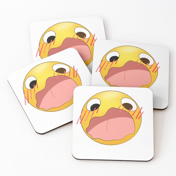 Item preview, Blushing emoji  designed and sold by Herinume.