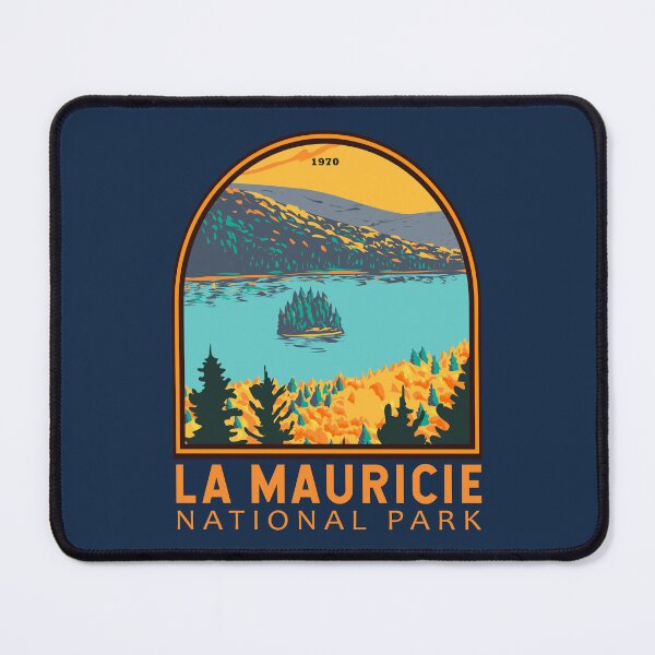 Item preview, La Mauricie National Park Vintage Emblem designed and sold by KrisSidDesigns.