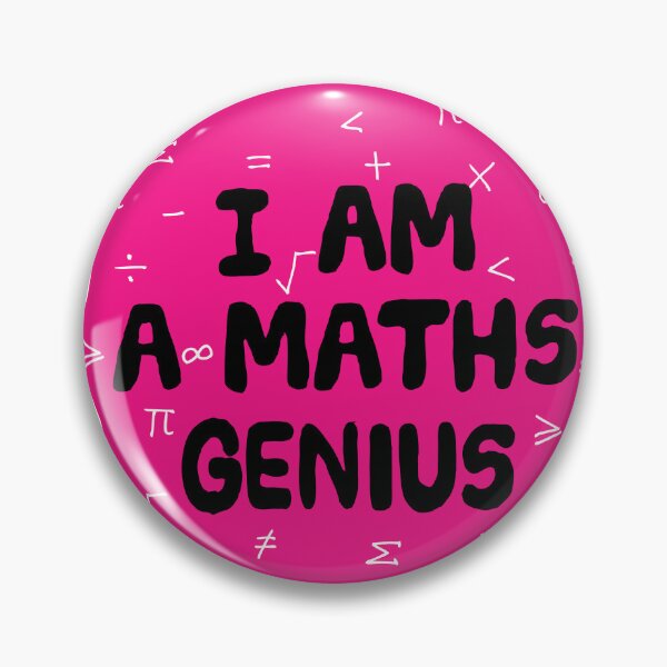 Item preview, I am a maths genius designed and sold by MiowandMolly.