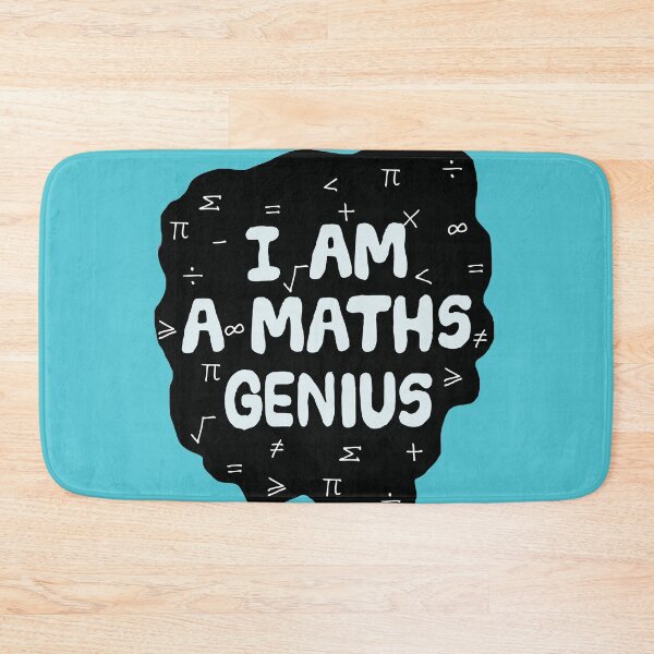 Item preview, I am a maths genius designed and sold by MiowandMolly.