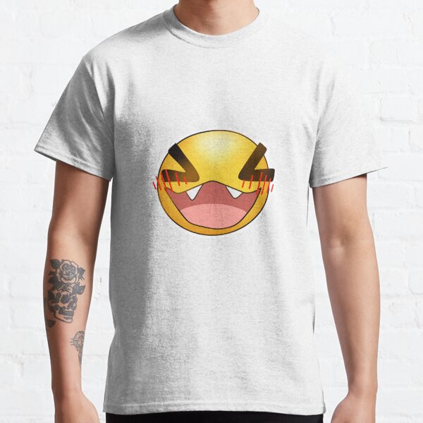 Boy's Pokemon Pikachu Wink Face Graphic Tee Red Medium 