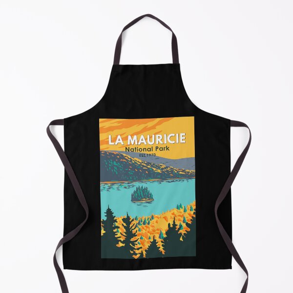 Item preview, La Mauricie National Park Travel Art Vintage designed and sold by KrisSidDesigns.