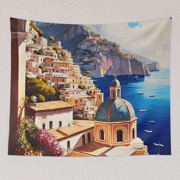 Item preview, Enchanting Manarola: A Slice of Italy's Coastal Beauty designed and sold by DiShepherd.