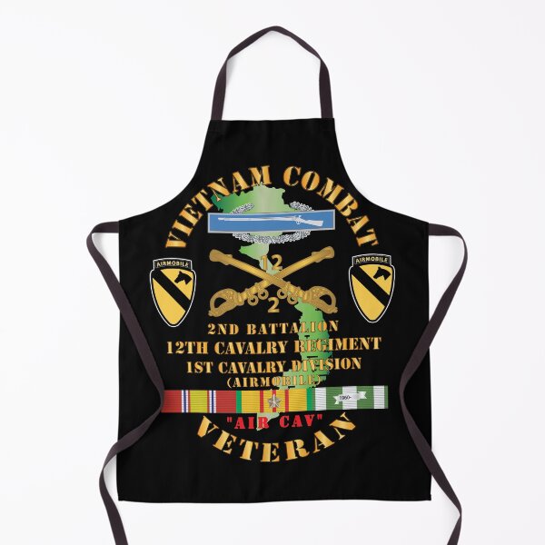 Item preview, Army - Vietnam Combat Cavalry Veteran w 2nd Bn 12th Cav Regt w CIB - 1st Cav Div X 300 designed and sold by Military Insignia Products.