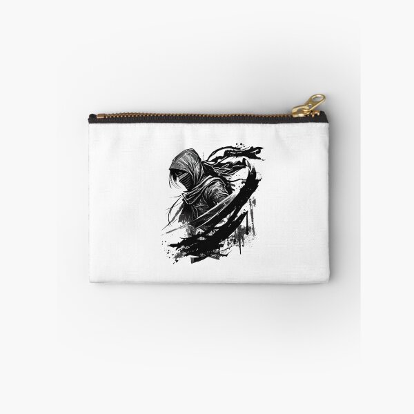 Item preview, Ninja Warrior in Black Ink designed and sold by ShadowAndSlate.