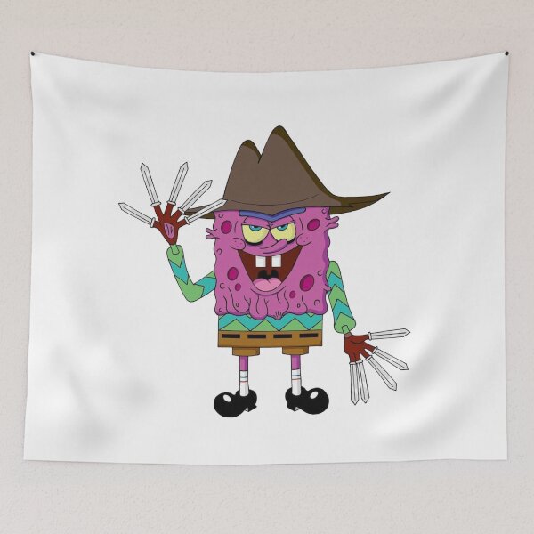 Item preview, Spongebob SquarePants Jigsaw Scary Fanart designed and sold by BurstArtMod.
