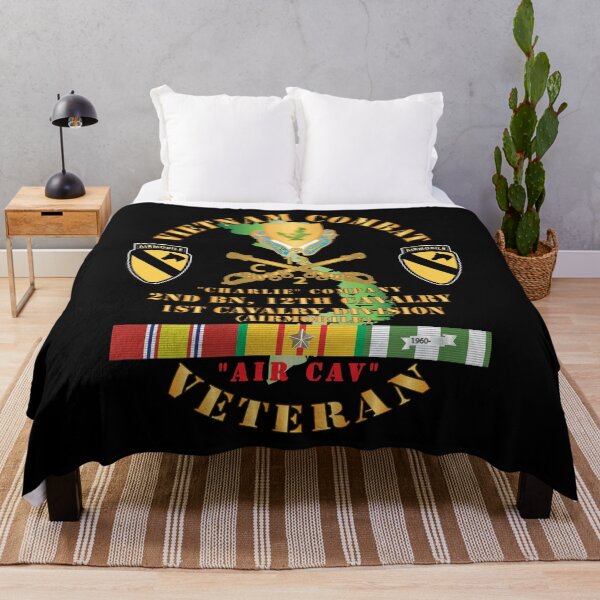 Item preview, Army - Vietnam Combat Cavalry Veteran w C Company 2nd Bn 12th Cav DUI - 1st Cav Div X 300 designed and sold by Military Insignia Products.