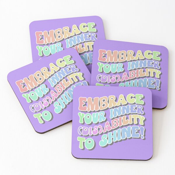 Item preview, Empowerment Vintage Typography - Embrace Your Inner (Dis)Ability & Shine! designed and sold by ElLocoMus.