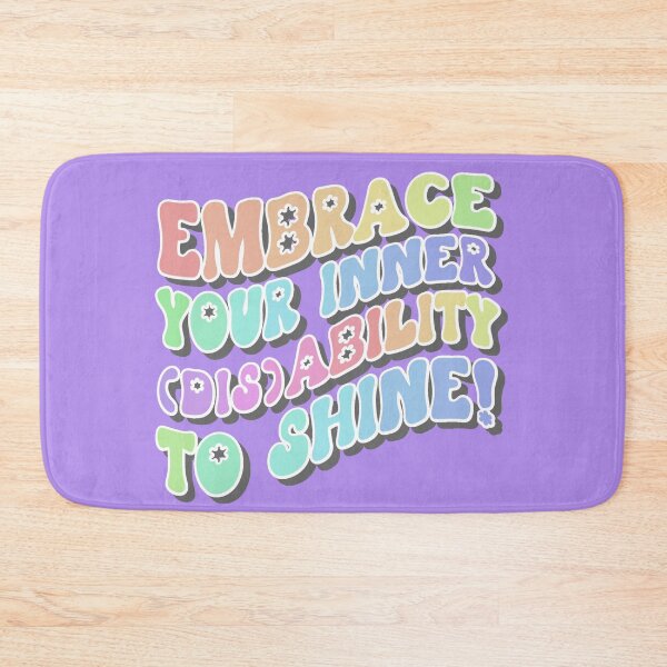 Item preview, Empowerment Vintage Typography - Embrace Your Inner (Dis)Ability & Shine! designed and sold by ElLocoMus.