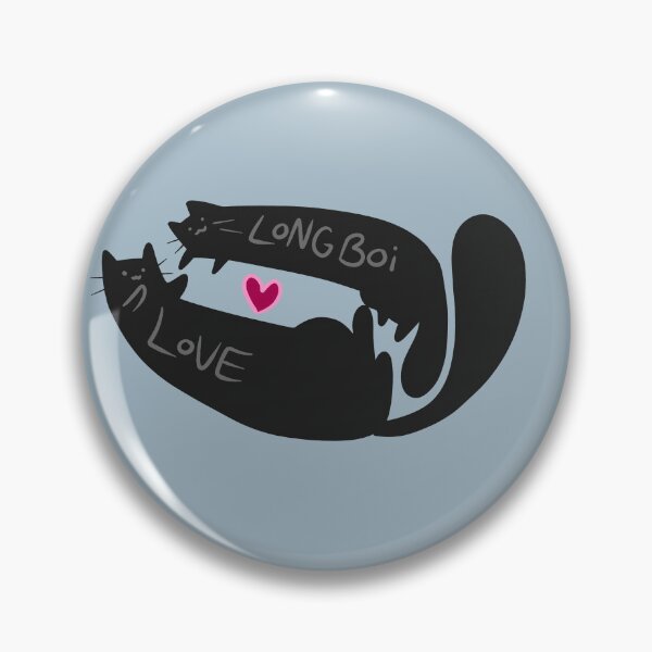 Item preview, Long Boi Love Black Cats designed and sold by SaradaBoru.