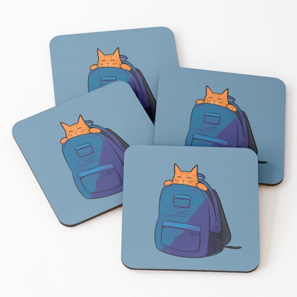Item preview, Orange Tabby Cat Backpack designed and sold by jastinamor.
