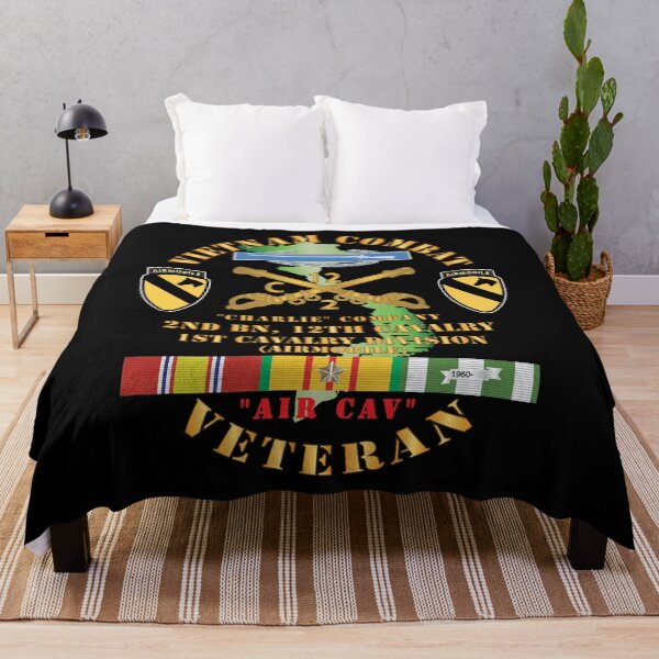 Item preview, Army - Vietnam Combat Cavalry Veteran w C Company 2nd Bn 12th Cav w CIB - 1st Cav Div X 300 designed and sold by Military Insignia Products.