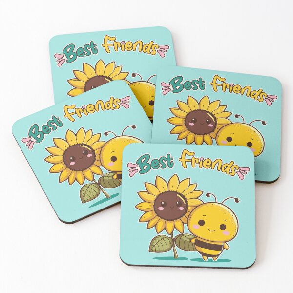 Item preview, Bee and Sunflower - Best Friends designed and sold by Jakub Nawrocki.