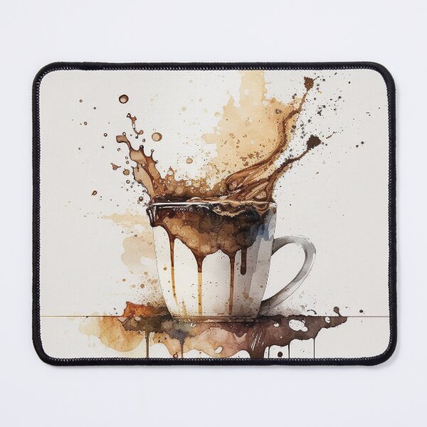 Item preview, coffee watercolor designed and sold by shokA Design.