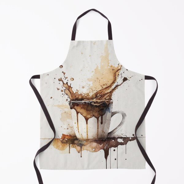 Item preview, coffee watercolor designed and sold by shokA Design.