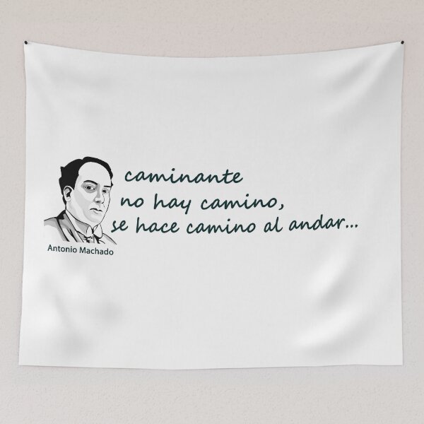 Item preview, Caminante no hay camino de Antonio Machado designed and sold by Hugo Cuevas-Mohr.