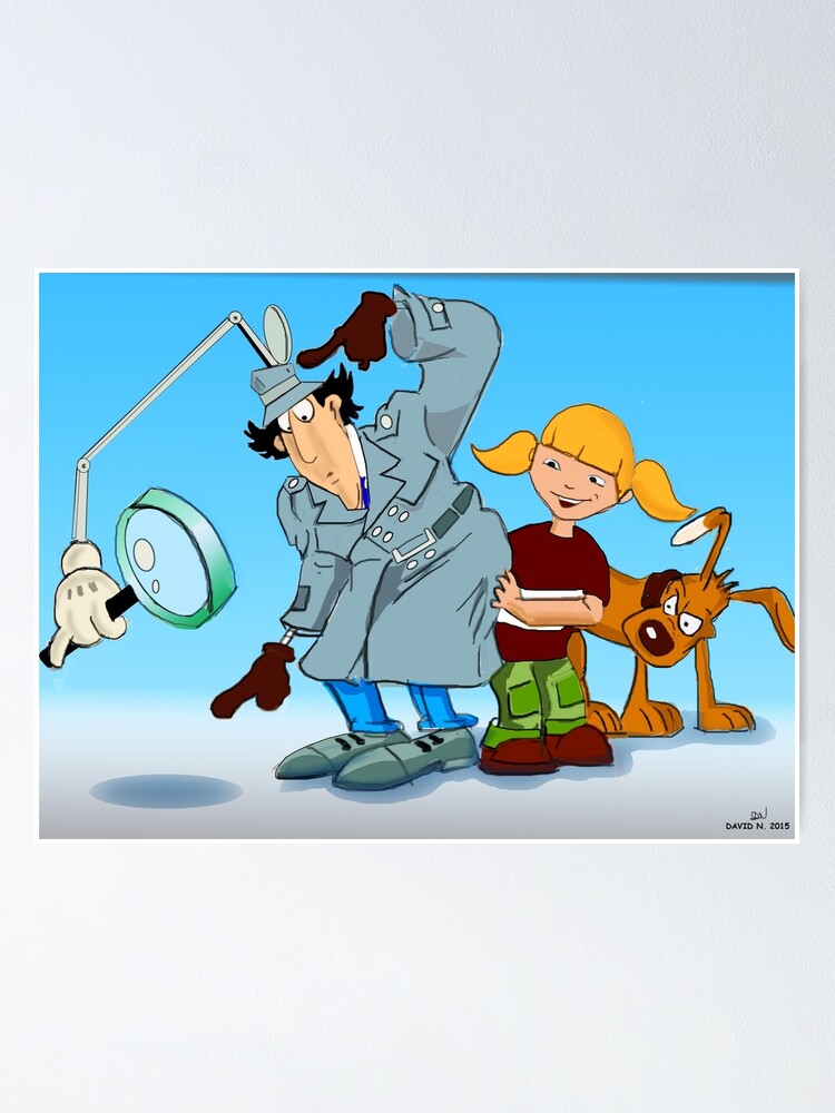 "Inspector Gadget" Poster by Nornberg77 | Redbubble