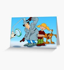 Inspector Gadget Greeting Card