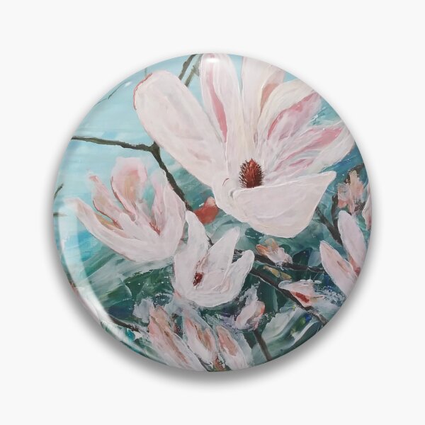 Item preview, Magnolia In Bloom, Spring Is Here - Original Artwork designed and sold by JacquiRose23.