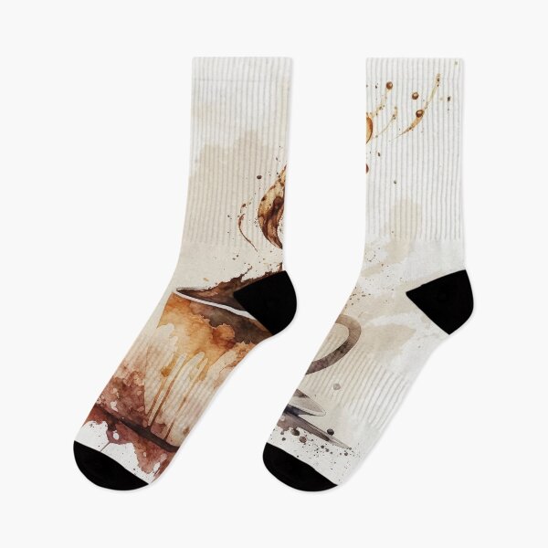 Item preview, coffee watercolor designed and sold by shokA Design.