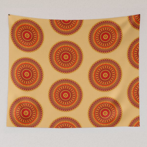 Item preview, Fire Mandala designed and sold by RamyaDesigns.