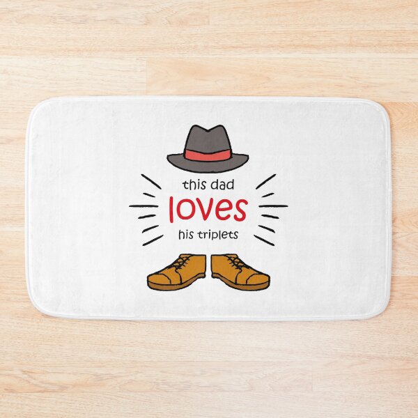Item preview, This Dad Loves His Triplets designed and sold by MARCAMARCA.