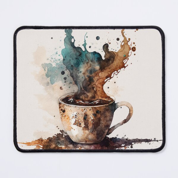 Item preview, coffee watercolor designed and sold by shokA Design.