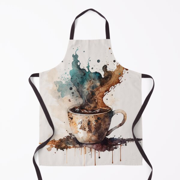 Item preview, coffee watercolor designed and sold by shokA Design.