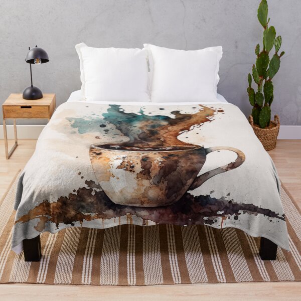 Item preview, coffee watercolor designed and sold by shokA Design.