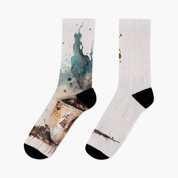 Item preview, coffee watercolor designed and sold by shokA Design.