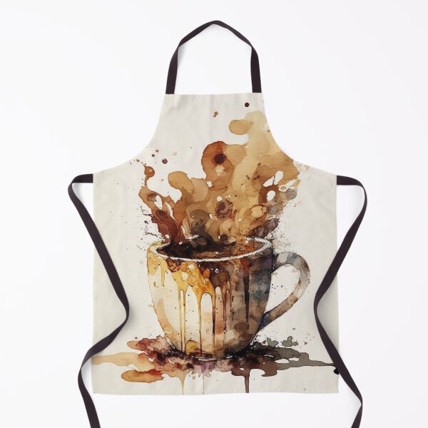 Item preview, coffee watercolor designed and sold by shokA Design.