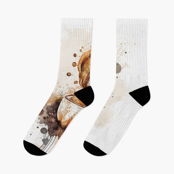 Artikelvorschau, coffee watercolor entworfen und verkauft von shokA Design.