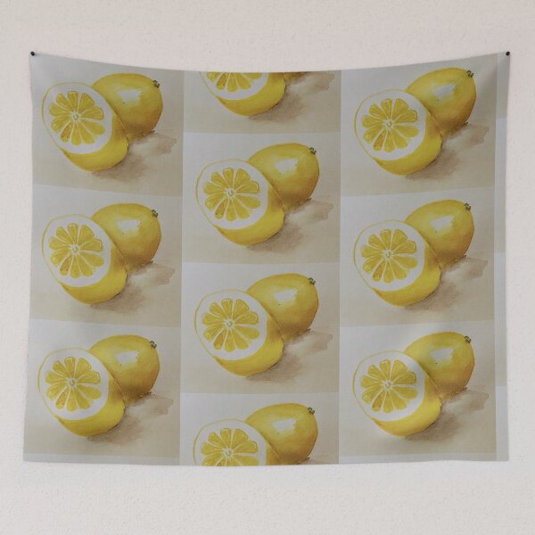 Item preview, Watercolor Lemons Fresh Citrus designed and sold by EtegamiJourney.