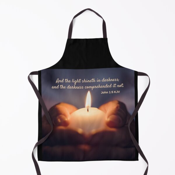 Item preview, John 1:5 King James Version Bible Verse designed and sold by Caregiverology.
