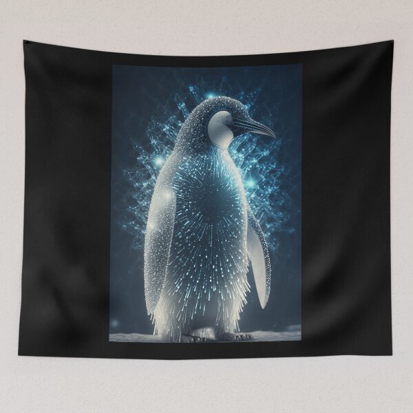 Item preview, Abstract Penguin of Light 2 designed and sold by Richard-Y.
