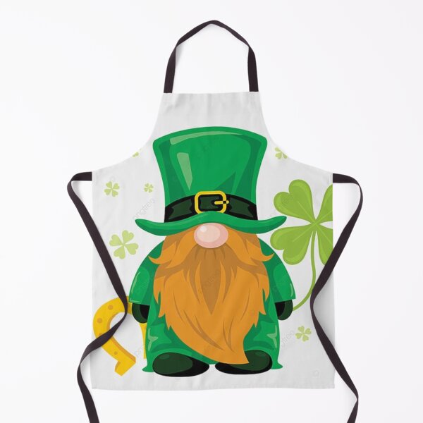 Item preview, Saint Patrick with clover and golden horseshoe designed and sold by polich.
